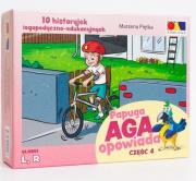 Historyjki obrazkowe. Papuga Aga opowiada cz. 4. Wydawca: KOMLOGO. Dadada.pl Opakowanie Historyjki obrazkowe. Papuga Aga opowiada cz. 4