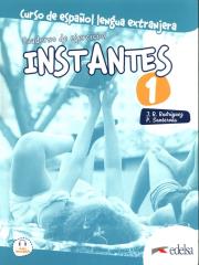 Instantes 1 Ćwiczenia. Autor: praca zbirowa. Dadada.pl Okładka książki Instantes 1 Ćwiczenia
