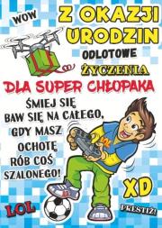 Opakowanie Karnet Young B6 + koperta wzór nr 029 Urodziny