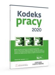 Okładka książki Kodeks Pracy 2020