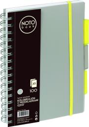 Kołobrulion A5/100K kratka szary GRAND. Wydawca: Grand. Dadada.pl Opakowanie Kołobrulion A5/100K kratka szary GRAND