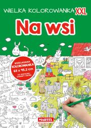 Okładka książki Kolorowanka XXL. Na wsi - Audiobook