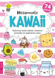 Okładka książki Kolorowanka z naklejkami - Niesamowite Kawaii