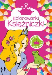 Okładka książki Kolorowanki. Księżniczki