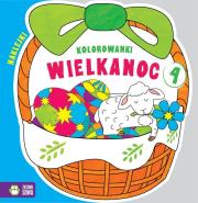 Okładka książki Kolorowanki Wielkanoc cz.4