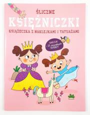 Okładka książki Książeczki z naklejkami i tatuażami Księżniczki