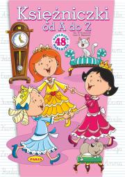 KSIĘŻNICZKI OD A DO Z. Autor: Kruszewski Włodzimierz, Ernest Błędowski. Dadada.pl Okładka książki KSIĘŻNICZKI OD A DO Z