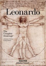 Leonardo da Vinci 1452-1519 The Complete Drawings. Autor: Nathan Johannes, Frank Zollner. Dadada.pl Okładka książki Leonardo da Vinci 1452-1519 The Complete Drawings