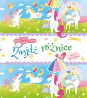 Okładka książki Magiczne jednorożce. Znajdź różnice