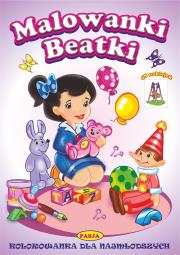 MALOWANKI BEATKI. Autor: Kruszewski Włodzimierz, Fic Piotr. Dadada.pl Okładka książki MALOWANKI BEATKI