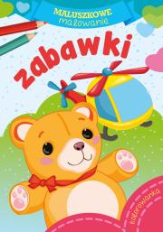 Okładka książki Maluszkowe malowanie. Zabawki