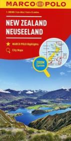 Mapa Marco Polo - Nowa Zelandia 1: 800 000. Autor: praca zbiorowa. Dadada.pl Okładka książki Mapa Marco Polo - Nowa Zelandia 1: 800 000