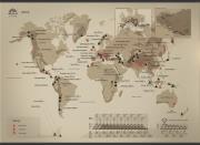 Opakowanie MAPA ZDRAPKA SZCZYTÓW ŚWIATA