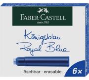 Opakowanie Naboje krótkie niebieskie 6szt FABER CASTELL
