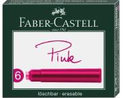 Opakowanie Naboje krótkie różowe 6szt FABER CASTELL