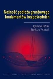 Okładka książki Nośność podłoża gruntowego fundamentów bezpośred.