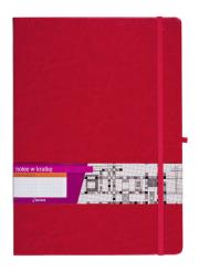 Opakowanie Notes Kratka A4 Formalizm Czerwony ANTRA