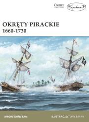Okładka książki Okręty pirackie 1660-1730