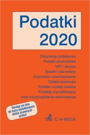 Okładka książki Podatki 2020