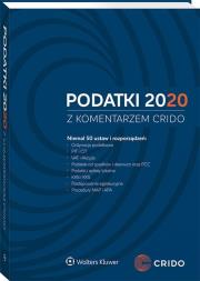 Okładka książki Podatki 2020 z komentarzem Crido