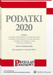 Okładka książki Podatki 2020