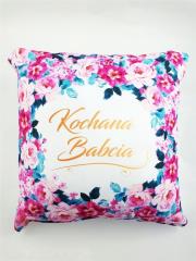 Poduszka Flowers Kochana Babcia. Wydawca: Jawi. Dadada.pl Opakowanie Poduszka Flowers Kochana Babcia