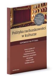 Okładka książki Polityka rachunkowości w kulturze