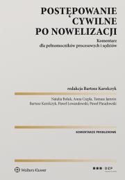Okładka książki Postępowanie cywilne po nowelizacji