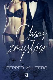 Potwory z ciemności T.3 Chaos zmysłów. Autor: Pepper Winters. Dadada.pl Okładka książki Potwory z ciemności T.3 Chaos zmysłów