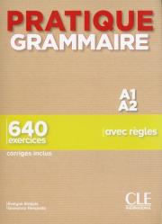 Pratique Grammaire - Niveau A1-A2 - Livre + Corrigés. Autor: Siréjols Evelyne, Tempesta Giovanna. Dadada.pl Okładka książki Pratique Grammaire - Niveau A1-A2 - Livre + Corrigés