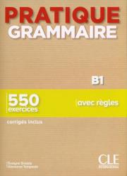 Pratique Grammaire - Niveau B1 - Livre + Corrigés. Autor: Siréjols Evelyne, Tempesta Giovanna. Dadada.pl Okładka książki Pratique Grammaire - Niveau B1 - Livre + Corrigés