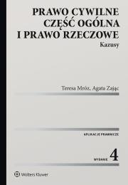 Okładka książki Prawo cywilne Część ogólna i prawo rzeczowe