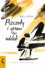 Pszczoły i grom z oddali. Autor: Onda Riku. Dadada.pl Okładka książki Pszczoły i grom z oddali