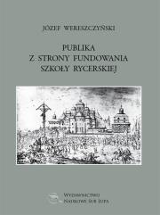 Okładka książki Publika z strony fundowania szkoły rycerskiej