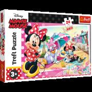 Opakowanie Puzzle 24 maxi Wakacje Minnie TREFL
