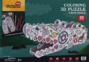 Puzzle 3D Smok do kolorowania. Wydawca: Cubic Fun. Dadada.pl Opakowanie Puzzle 3D Smok do kolorowania