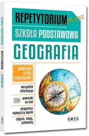 Okładka książki Repetytorium - szkoła podstawowa. Geografia