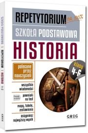 Okładka książki Repetytorium - szkoła podstawowa. Historia, kl. 4-6