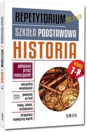 Okładka książki Repetytorium - szkoła podstawowa. Historia, kl. 7-8