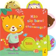 Ruchome elementy. Kto się bawi w chowanego?. Autor: Opracowanie zbiorowe. Dadada.pl Okładka książki Ruchome elementy. Kto się bawi w chowanego?