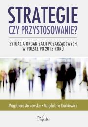 Okładka książki Strategie czy przystosowanie?
