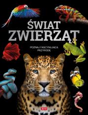Świat zwierząt. Autor: Iwona Baturo. Dadada.pl Okładka książki Świat zwierząt