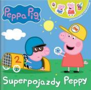 Okładka książki Świnka Peppa. Opowiadania z.. Superpojazdy Peppy