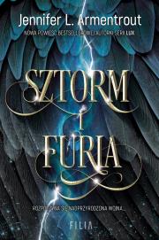 Sztorm i Furia. Autor: J. Lynn (Jennifer L. Armentrout). Dadada.pl Okładka książki Sztorm i Furia