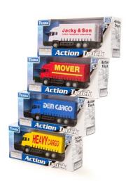 Opakowanie Teama ciężarówka Scania żółta 1:87