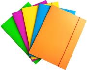 Teczka z gumką Fluo lakierowana A4 mix kolorów. Wydawca: Office Products. Dadada.pl Opakowanie Teczka z gumką Fluo lakierowana A4 mix kolorów
