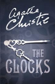 THE CLOCKS. Autor: Agatha Christie. Dadada.pl Okładka książki THE CLOCKS
