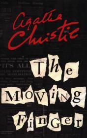 THE MOVING FINGER. Autor: Agatha Christie. Dadada.pl Okładka książki THE MOVING FINGER