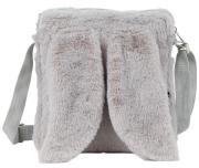 Opakowanie TOREBKA PLUSZOWA Z USZAMI SZARA