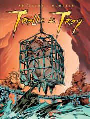 Trolle z Troy T.2. Autor: Mourier Jean-Louis. Dadada.pl Okładka książki Trolle z Troy T.2